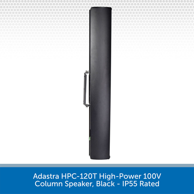 Adastra HPC-120T High-Power 100V Column Speaker Side