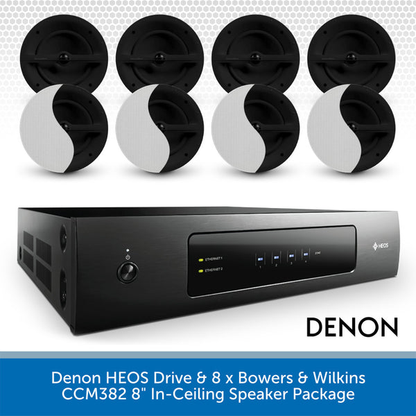 Denon HEOS Drive B&W CCM382 8