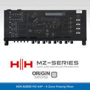 HH Audio MZ-64P 4-Zone Preamp Mixer 1