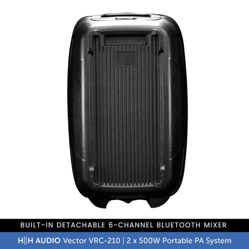 HH Audio Vector VRC-210 Portable PA System with Bluetooth Mixer 