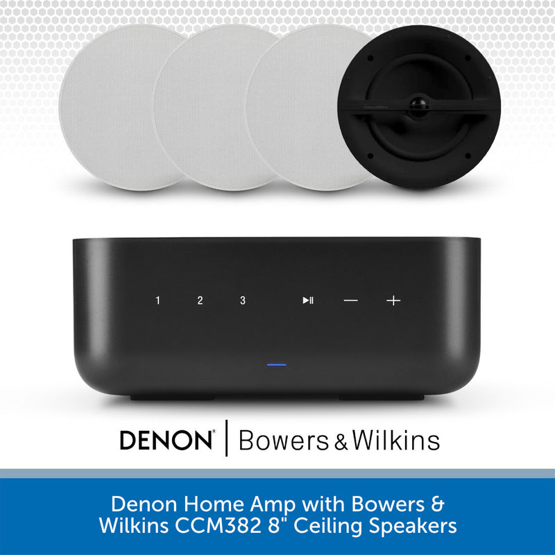 Denon Home Amp with Bowers & Wilkins CCM382 4