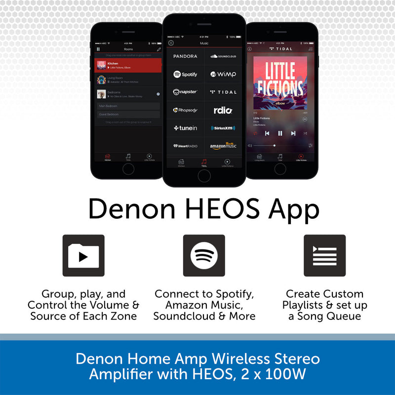 Denon Home Amp HEOS App