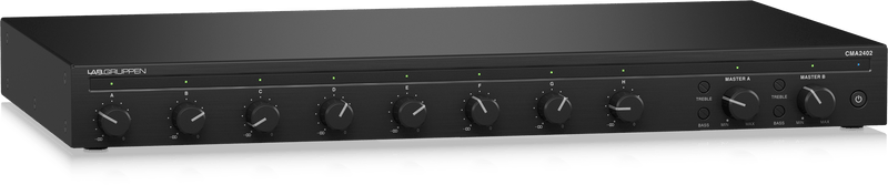 Lab Gruppen CMA2402 2 x 120W Commercial Mixer Amplifier, 100V/4-8 Ohms