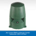Green JBL landscape garden subwoofer on a white background