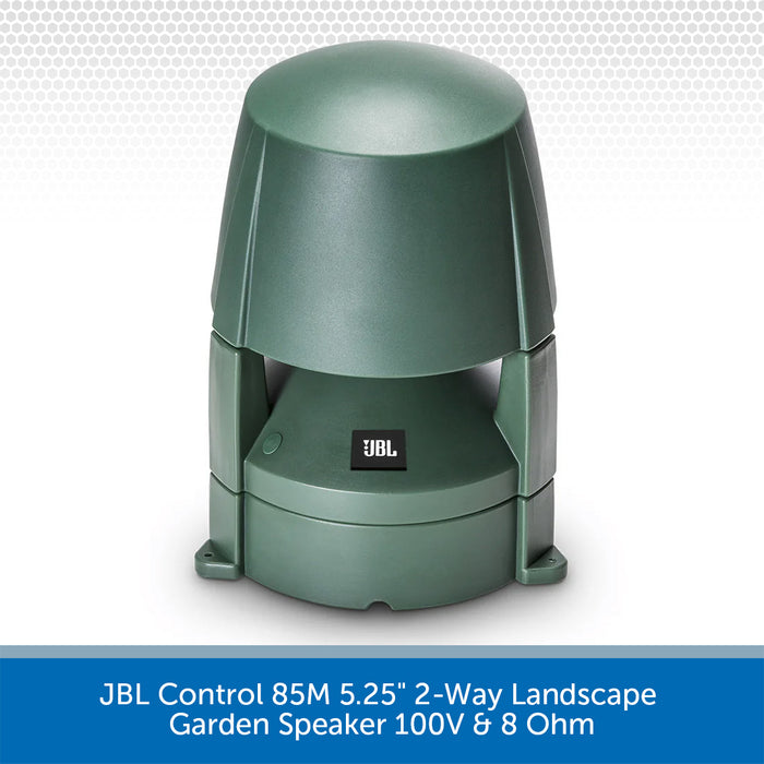 JBL Control 85M 5.25" 2-Way Landscape Garden Speaker 100V & 8 Ohm