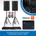 JBL EON 715 15" Active PA Speaker Bundle With Stands & Cables