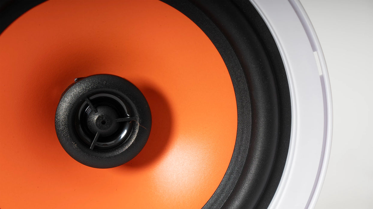 Fonestar KS-12B Pair of 6" Bluetooth Ceiling Speakers with Remote Control