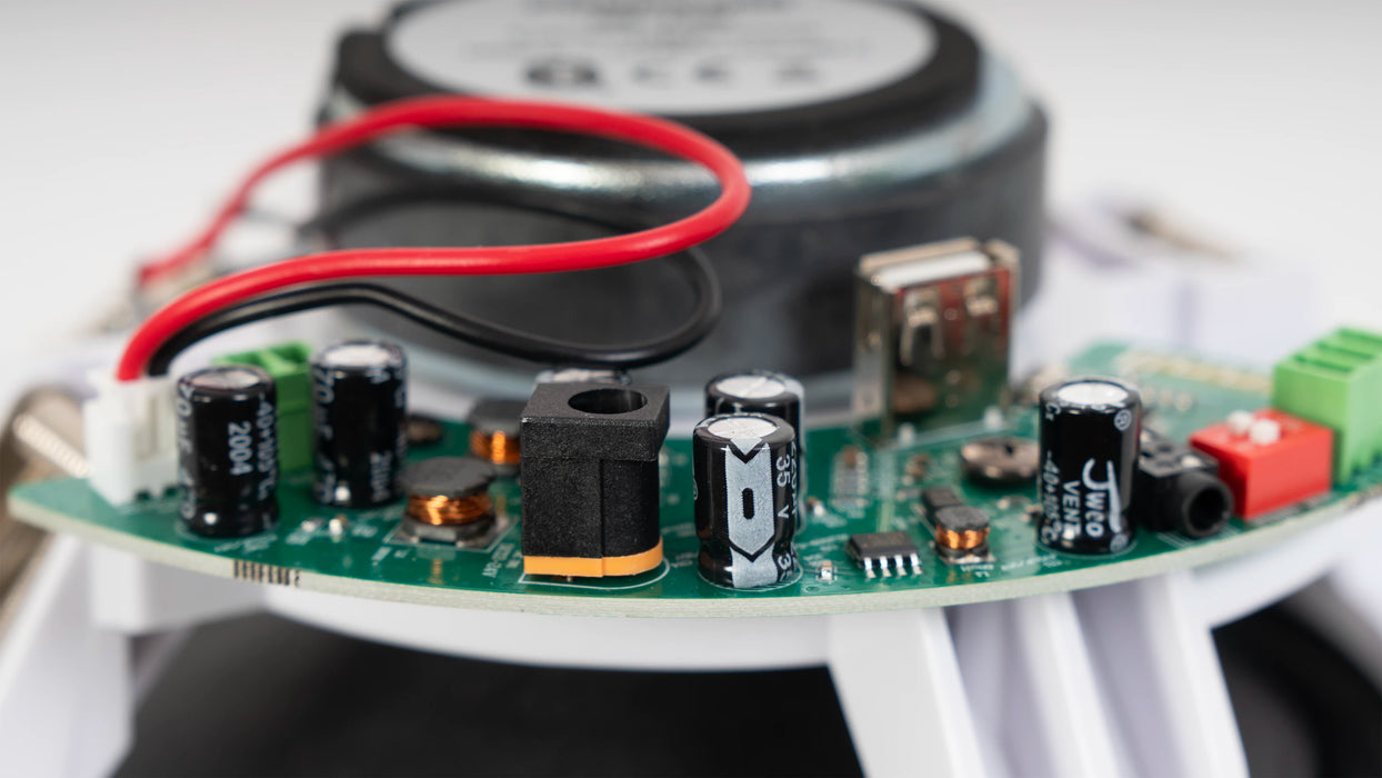 Fonestar KS-12B Pair of 6" Bluetooth Ceiling Speakers with Remote Control