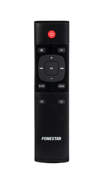 Fonestar KS-12B Pair of 6" Bluetooth Ceiling Speakers with Remote Control