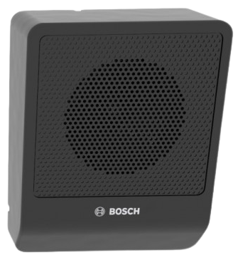 Bosch LB10-UC06-D/L 6W 100V Wall-Mount Cabinet Speaker, Black or White
