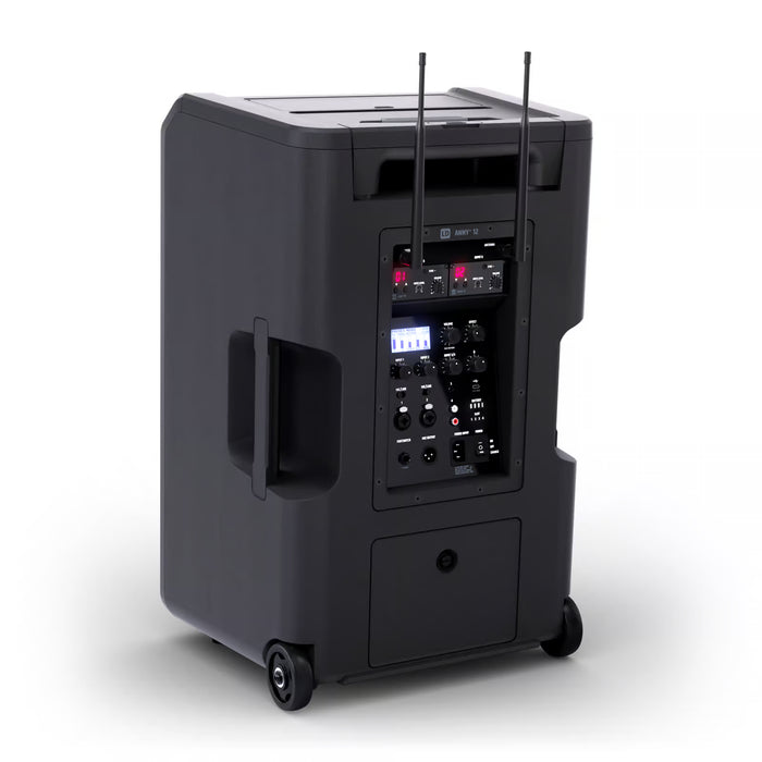 LD Systems ANNY 12 BPH2 Portable Battery PA Speaker - 2 x Wireless Bodypacks & Headset Microphones
