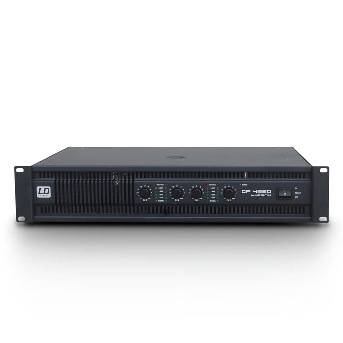 LD Systems DEEP2 4950 4-Channel Power Amplifier 4 x 810W