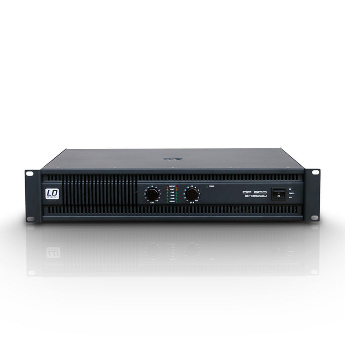 LD Systems DEEP2 600 2-Channel Power Amplifier 2 x 300W
