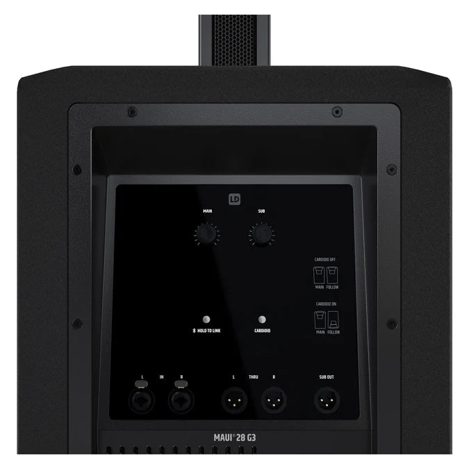 LD Systems MAUI 28 G3 Column PA System with Bluetooth - Black