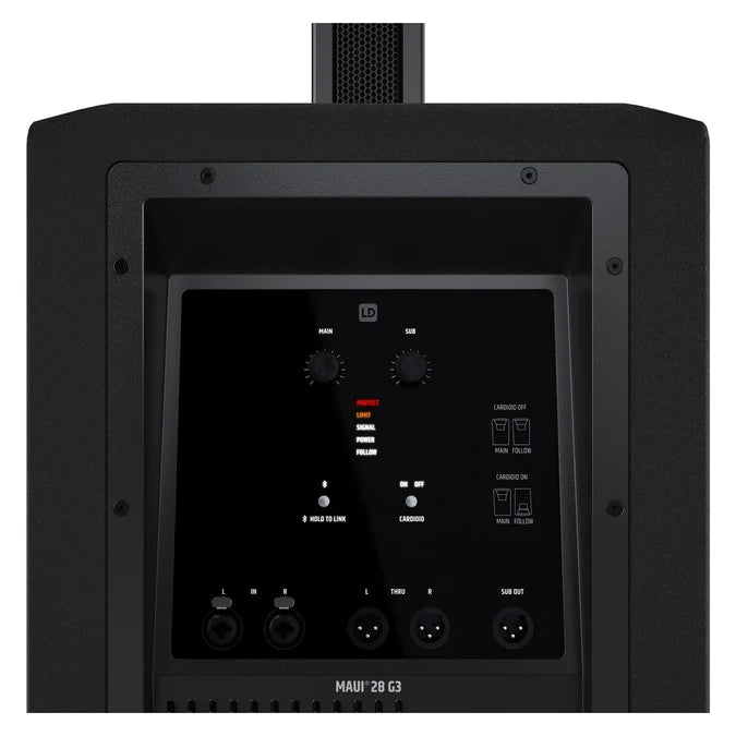 LD Systems MAUI 28 G3 Column PA System with Bluetooth - Black