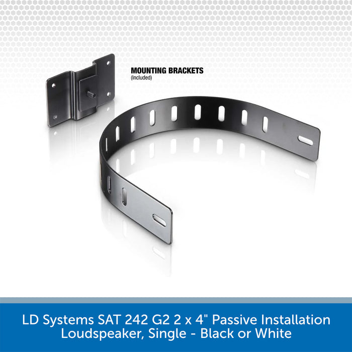 LD Systems SAT 242 G2 Black Bracket