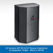 LD Systems SAT 82 G2 Black Back