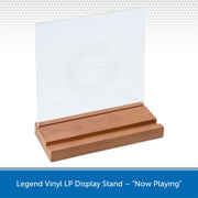 Legend Vinyl LP Display Stand – "Now Playing" Stand
