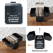 Legend Vinyl LP Storage Case Specs 03