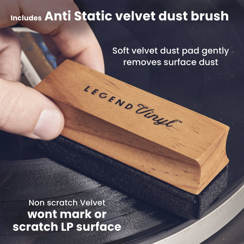 Legend Vinyl Complete Care Vinyl Cleaning Kit Brush