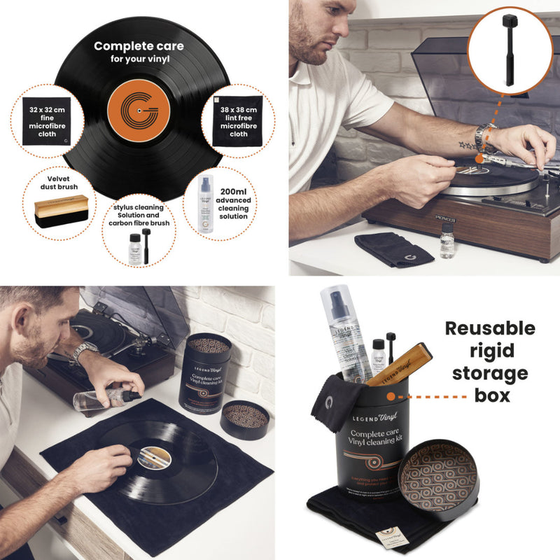 Legend Vinyl Complete Care Vinyl Cleaning Kit Items