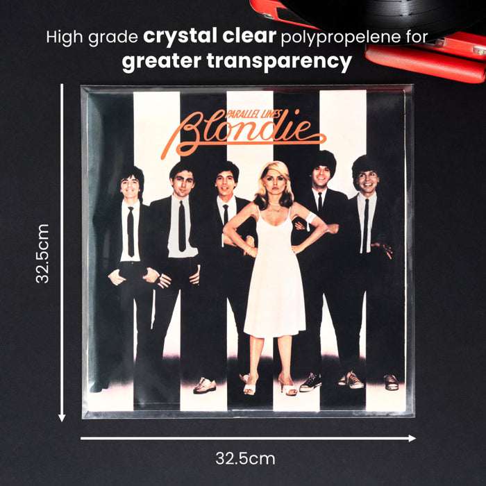 Legend Vinyl 12″ LP Sleeves For Vinyl Records, 50 Pack