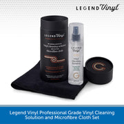 Legend Vinyl Professional Vinyl Cleaning Solution and Microfibre Cloth