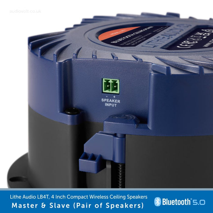 Lithe Audio LBT4 Master & Slave Pair Speaker Input