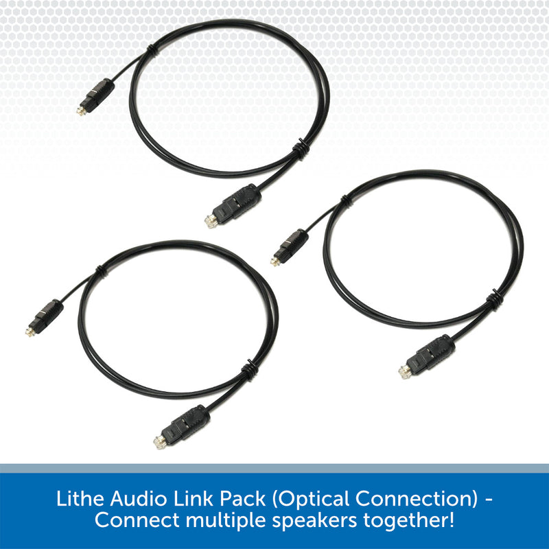 Lithe Audio Link Pack (Optical Connection) - Connect multiple speakers together!