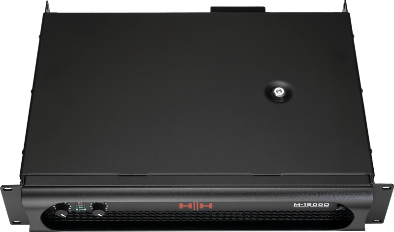 HH Electronics M-1500D 2 x 1500W Power Amplifier, 4/8 Ohms