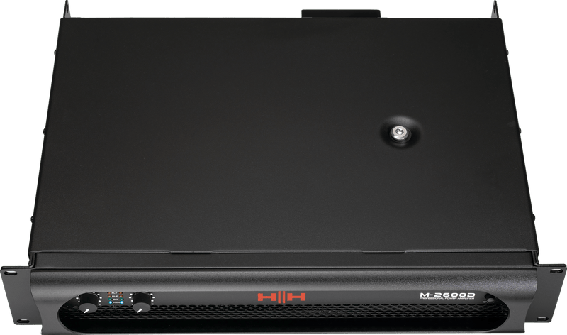 HH Electronics M-2600D 2 x 2600W Power Amplifier, 4/8 Ohms
