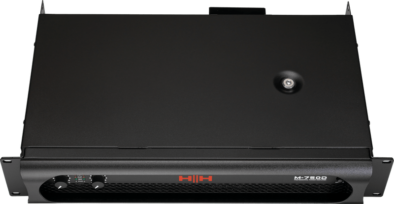 HH Electronics M-750D 2 x 750W Power Amplifier, 4/8 Ohms