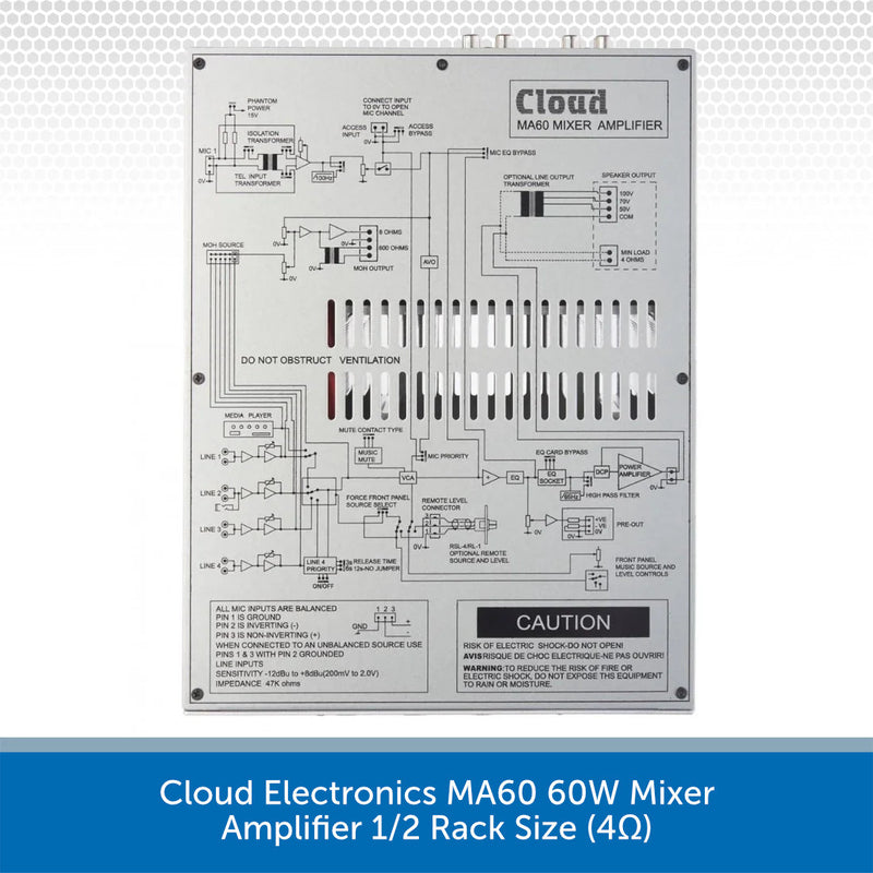 Cloud Electronics MA60 Top