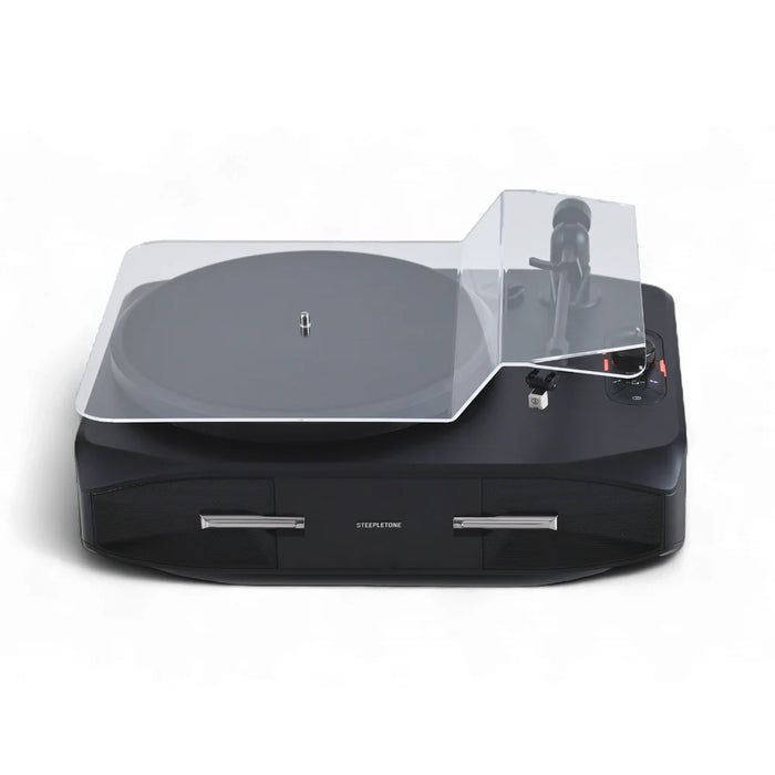 Steepletone Mayfair Fully Automatic Bluetooth Record Player with Built-In Speakers