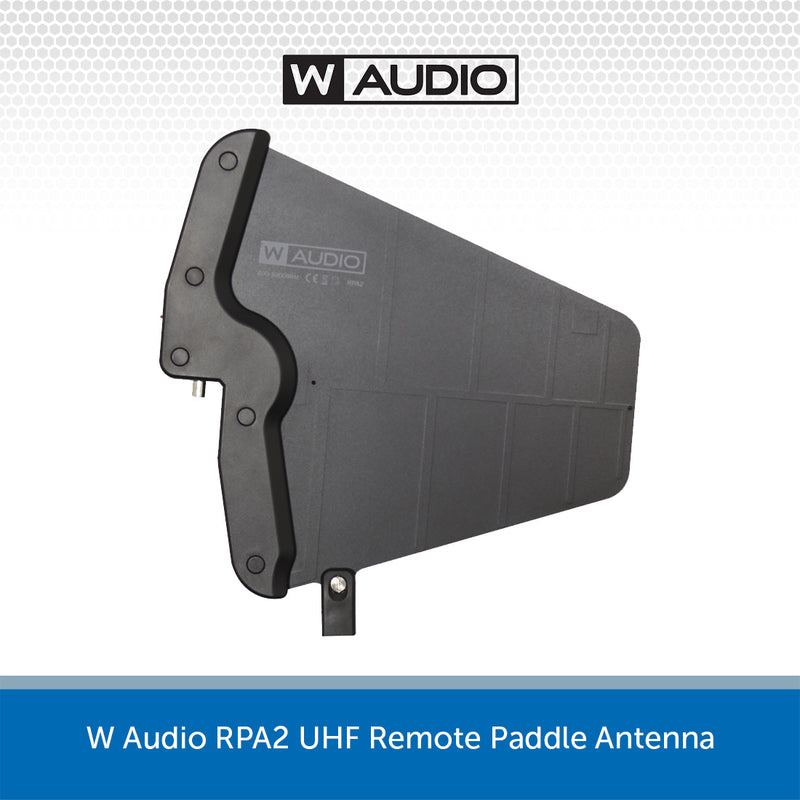 W Audio RPA2 UHF Remote Paddle Antenna