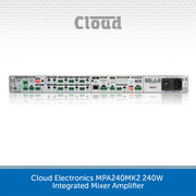 Cloud Electronics MPA240MK2 240W Integrated Mixer Amplifier