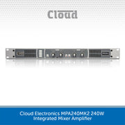 Cloud Electronics MPA240MK2 240W Integrated Mixer Amplifier