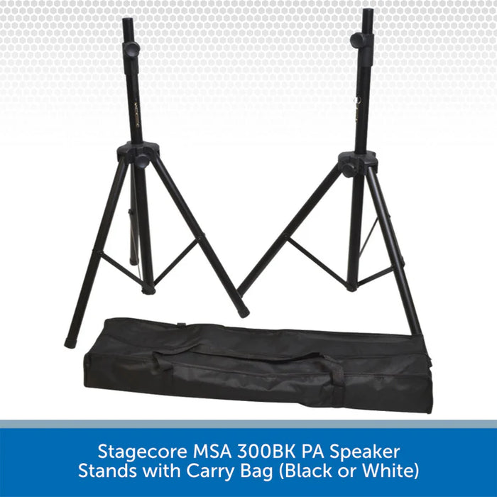 Electro-Voice EVIVA 12P PA Speaker Bundle With Stands & Cables