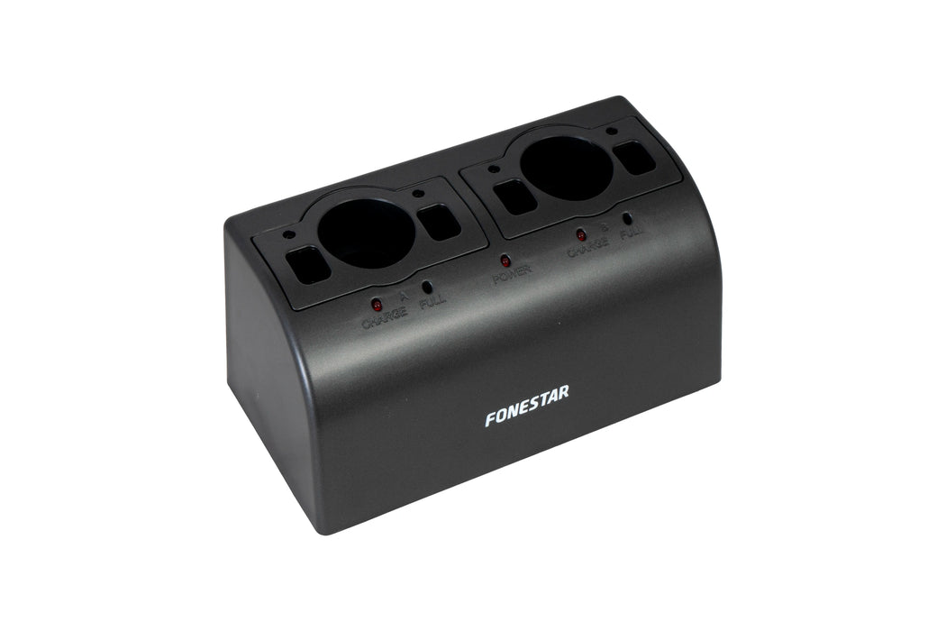 Fonestar MSC-2 2-Way Wireless Microphone Recharge Docking Station