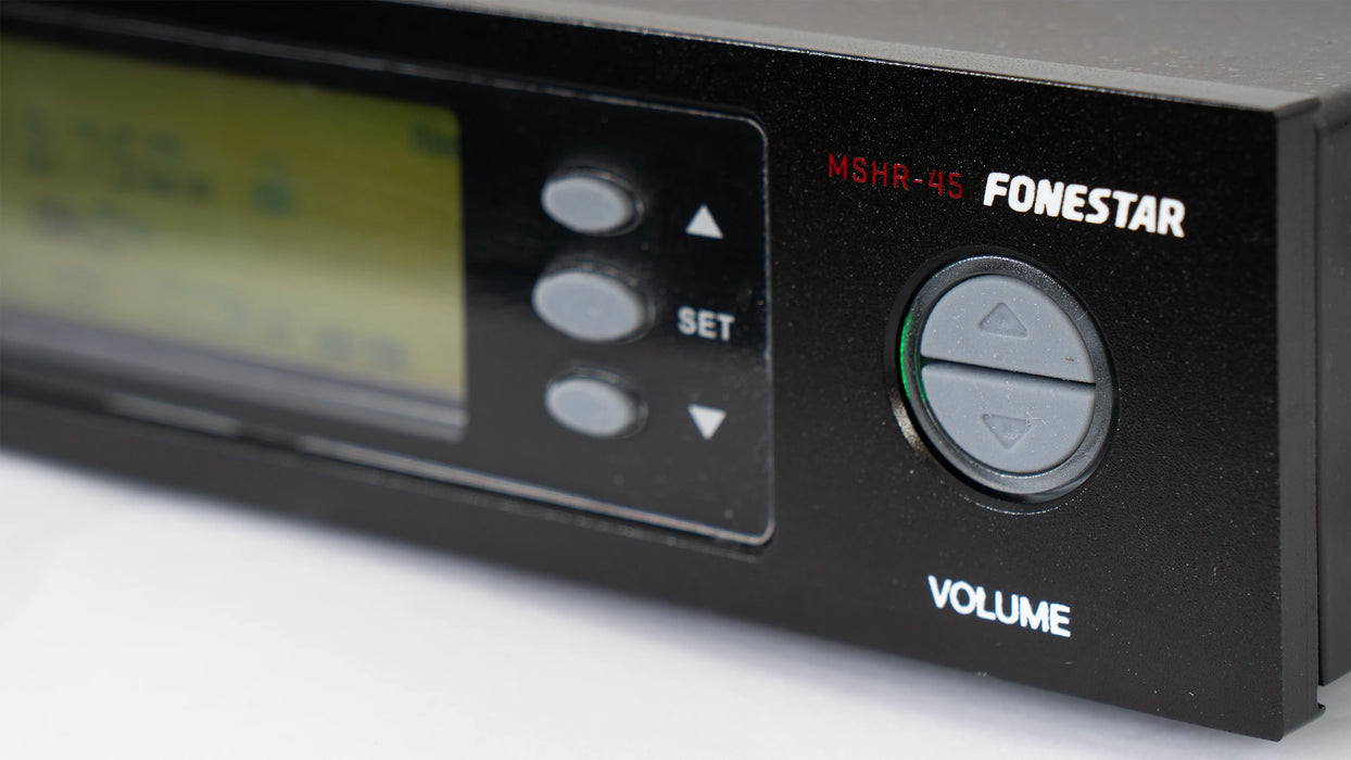 Fonestar MSH-883-631 UHF Wireless Lavalier Mic System with Rechargeable Beltpack (631-645 MHz)