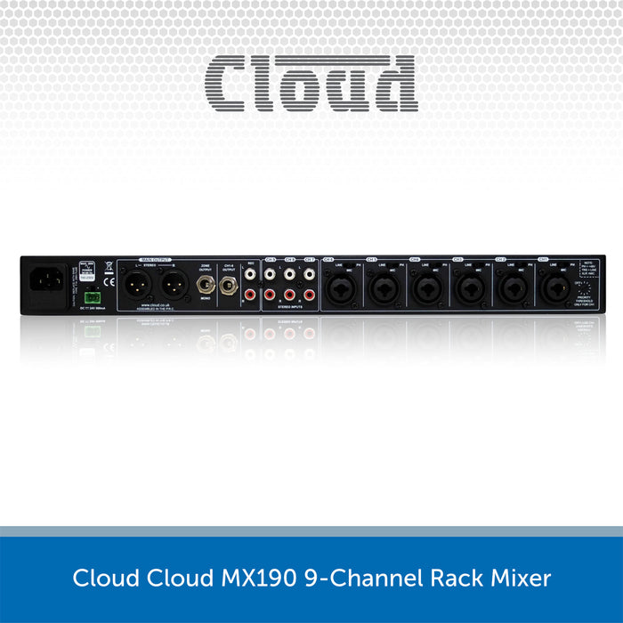 Cloud Cloud MX190 9-Channel Rack Mixer