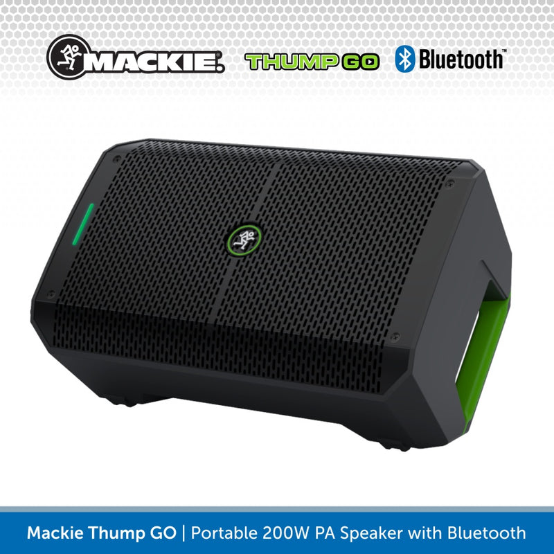 Mackie Thump GO, Portable Battery-Powered 200W PA Speaker with Bluetooth Built-in