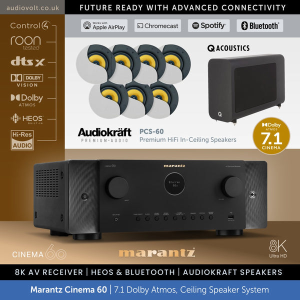 Marantz Cinema 60 Dolby Atmos Ceiling Speaker System Audio Volt