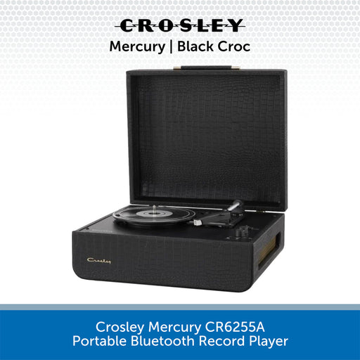 Crosley Mercury CR6255A Portable Bluetooth Record Player