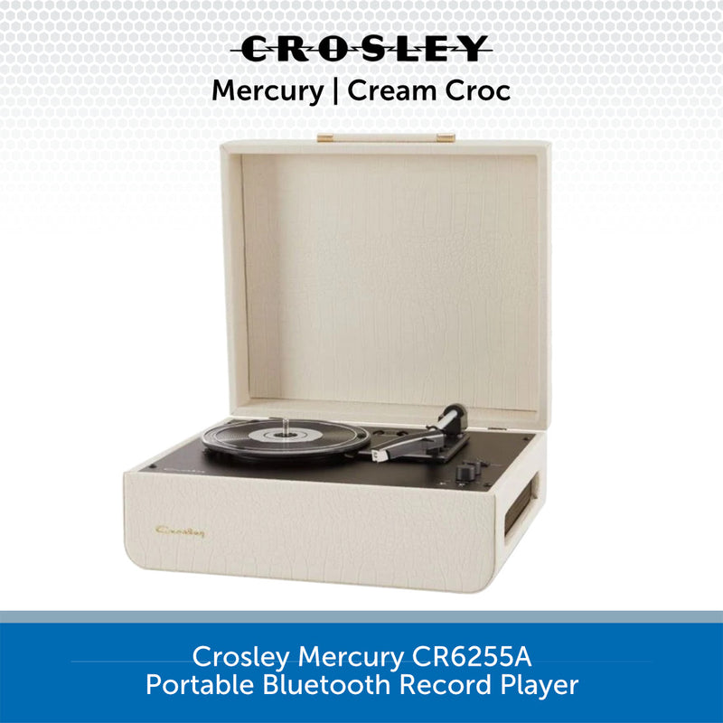 Crosley Mercury CR6255A Portable Bluetooth Record Player