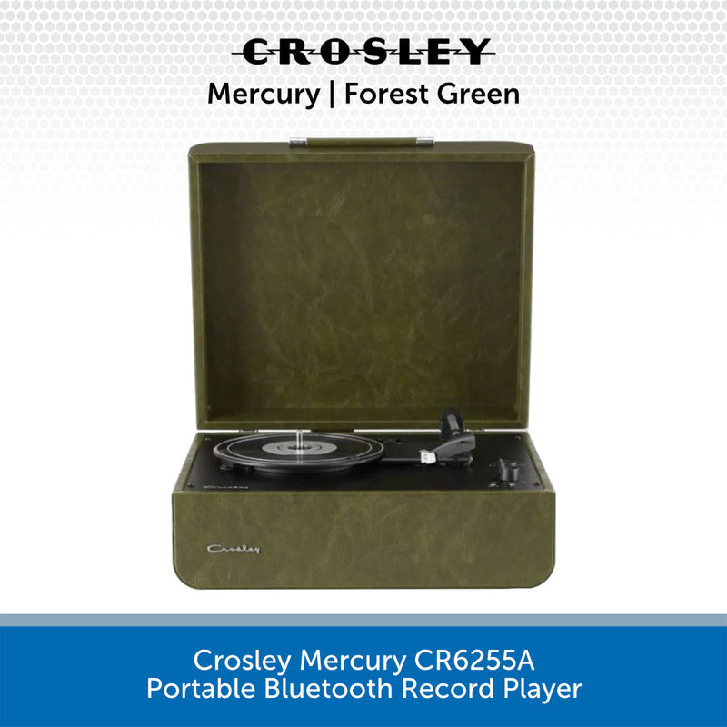 Crosley Mercury CR6255A Portable Bluetooth Record Player