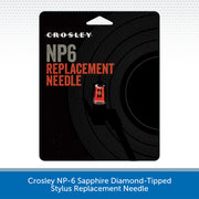 Crosley NP-6 Sapphire Diamond-Tipped Stylus Replacement Needle