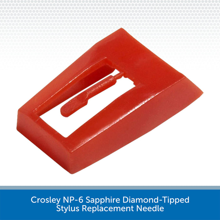 Nuevo Y Mejorado Reemplazo De Aguja Crosley NP6 Diamond