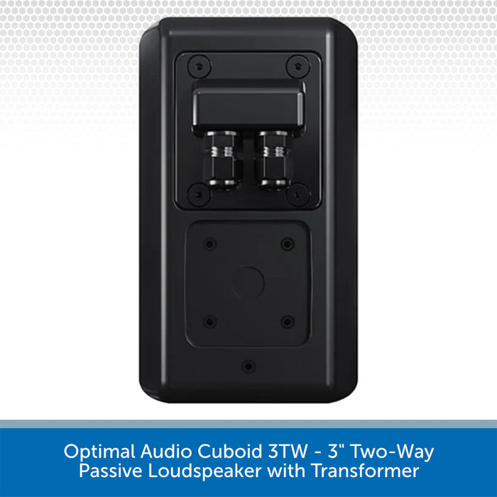 Optimal Audio Cuboid 3TW Back