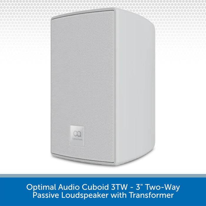 Optimal Audio Cuboid 3TW White
